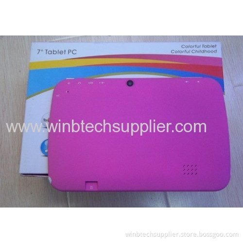 Children Tablet Pc Android 4.1 Kids Tablet Pc Customized For Children Study Software Free Provide Multi-language 